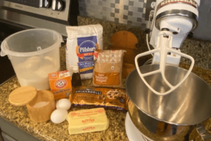 Chocolate Chip Cookie Prep