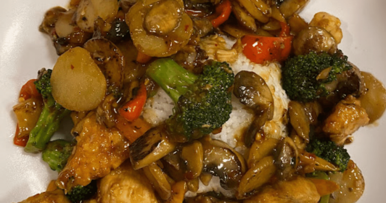 Szechwan Chicken and Vegetables