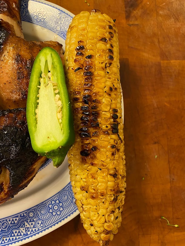 Jalapeno Roasted Corn on the Cob