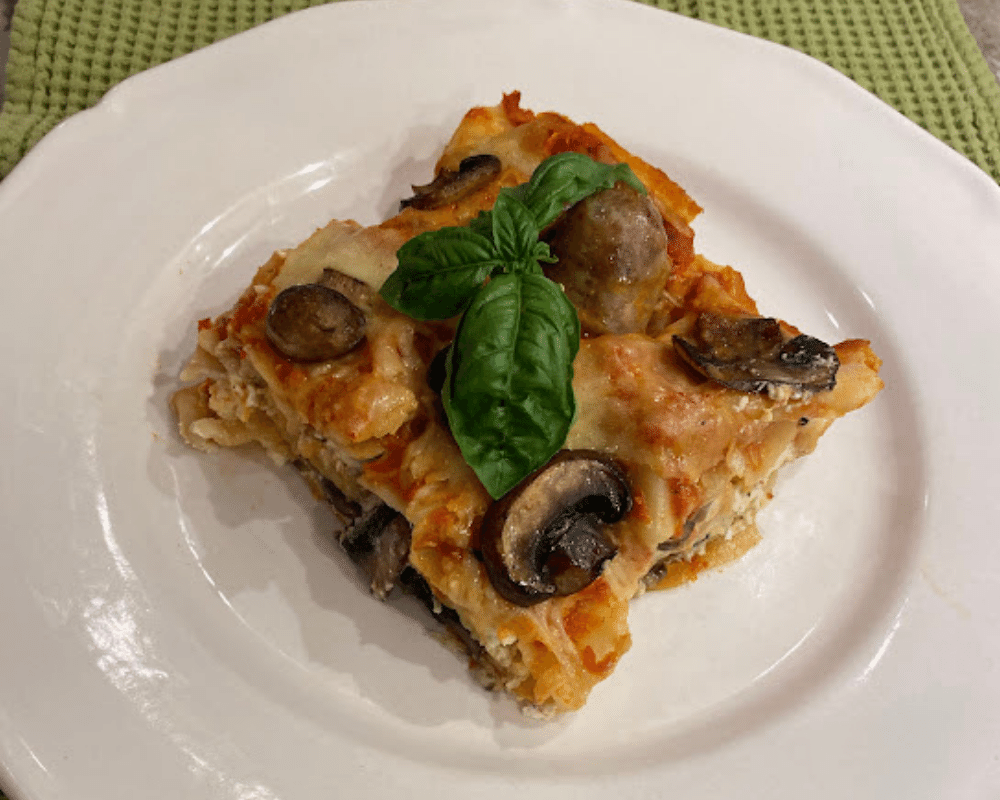 Mushroom Lasagna