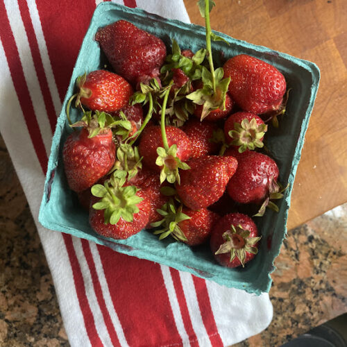 fresh strawberries